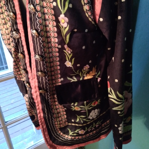 Velvet boho jacket - Picture 3 of 5